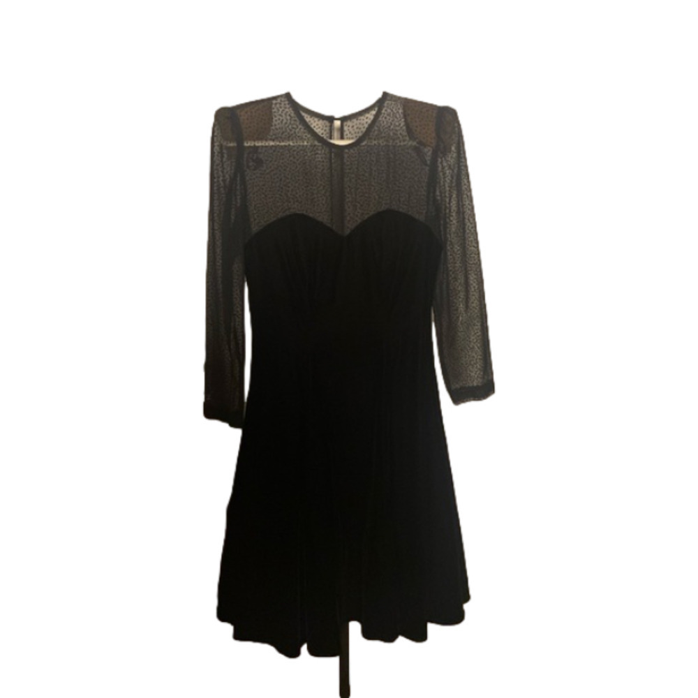Karen Lucas for Niki size 12 Vintage Dress Wednesday Adams vibes.